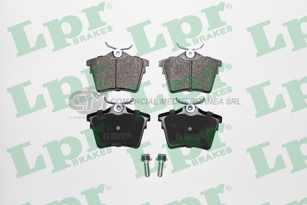 PASTILLA DE FRENO LPR PEUGEOT 407 - 407 COUPE 04/  TRAS.