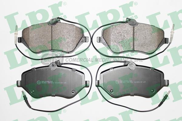 PASTILLA DE FRENO LPR PEUGEOT 407/CITROEN C6 04/  DEL.