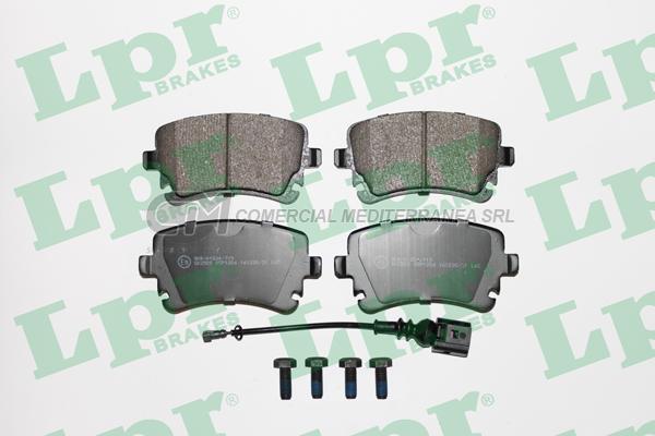 PASTILLA DE FRENO LPR VW TRANSPORTER 1.9TDI 2.2 2.5 3.2 V6 2003 TRAS.