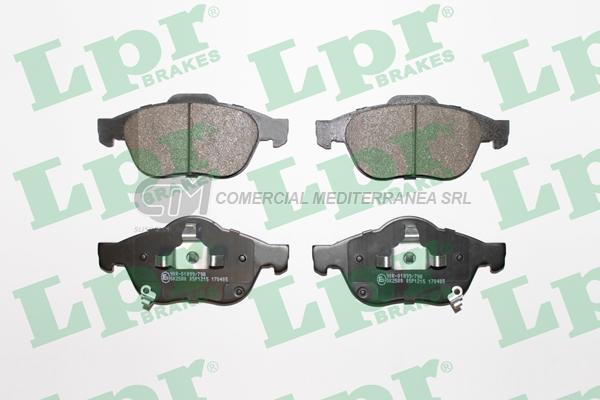 PASTILLA DE FRENO LPR TOYOTA CORONA -AVENSIS-ST.WAGON 01/  DEL.