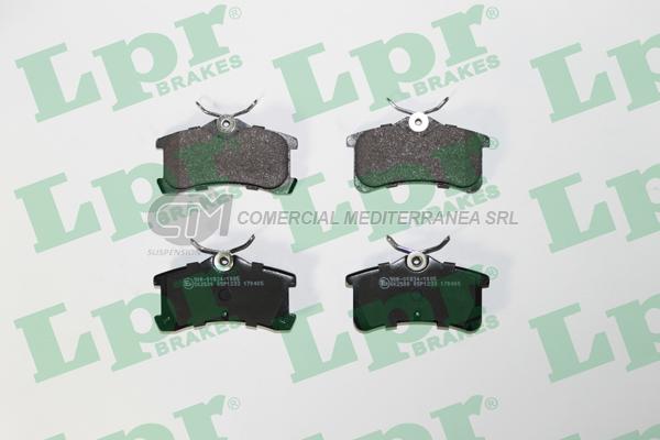PASTILLA DE FRENO LPR TOYOTA AVENSIS - COROLLA VI 99/ TRAS.