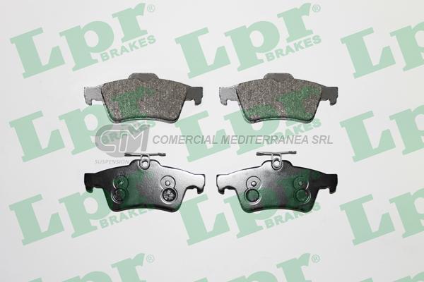 PASTILLA DE FRENO LPR KUGA-FOCUS-ECOSPORT VOLVO C30-S40-V50 PEUG.508 TRAS.