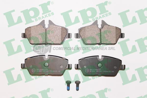 PASTILLA DE FRENO LPR BMW SERIE 1 04/  DEL.