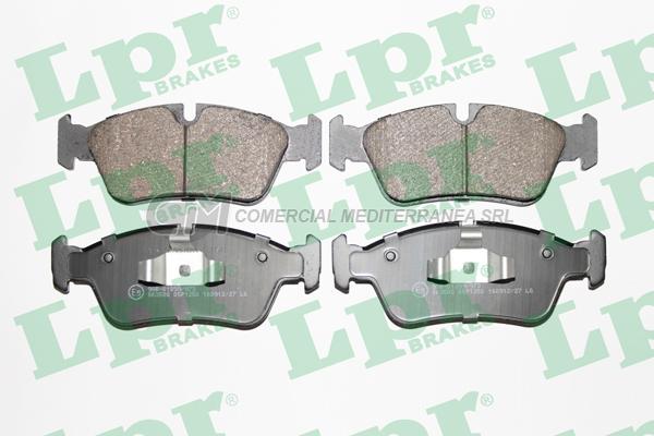 PASTILLA DE FRENO LPR BMW SERIE 1 - SERIE 3 IV 04/ DEL.