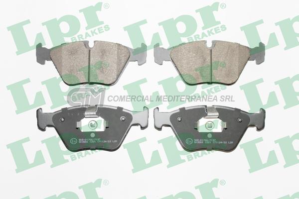 PASTILLA DE FRENO LPR BMW SERIE 3 TOURING-COUPE-CABRIO / X3 99/  DEL.
