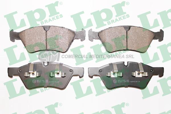 PASTILLA DE FRENO LPR M. BENZ CLASE E/ GL/ ML/ R 05/  DEL.