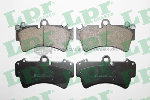 PASTILLA DE FRENO LPR PORSCHE CAYENNE/VW TOUAREG 02/ DEL.