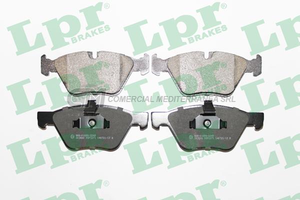 PASTILLA DE FRENO LPR BMW SERIE 1-3-5-Z4 DEL.