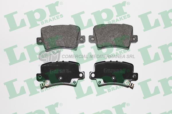 PASTILLA DE FRENO LPR HONDA CIVIC VII 06/  TRAS.