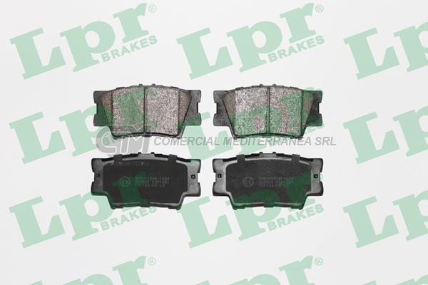 PASTILLA DE FRENO LPR TOYOTA RAV 4 2.4 / CAMRY VI 2.4 - 3.5 TRAS.