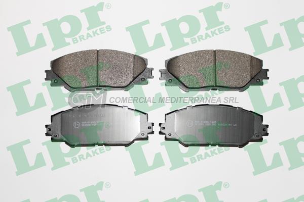 PASTILLA DE FRENO LPR TOYOTA RAV 4 IV 12/.. DEL.