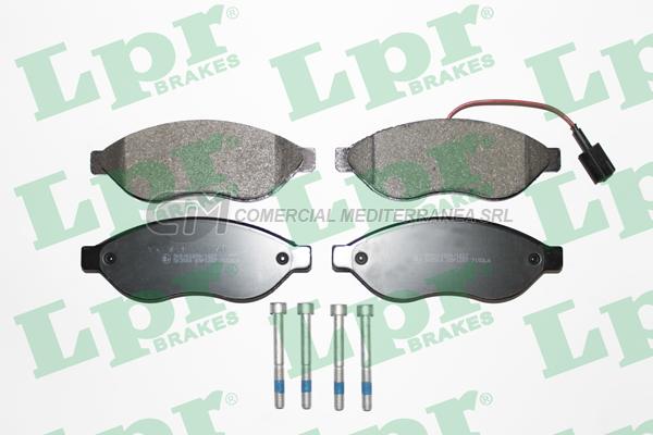 PASTILLA DE FRENO LPR JUMPER/DUCATO/BOXER DEL.