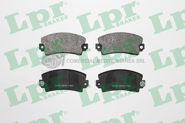 PASTILLA DE FRENO LPR FIAT 128-147-S. EUROPA-SPAZIO DEL.