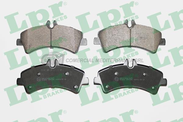 PASTILLA DE FRENO LPR MERCEDES BENZ SPRINTER 09/.. TRAS.