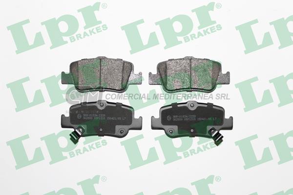 PASTILLA DE FRENO LPR TOYOTA COROLLA/ AURIS TRAS.