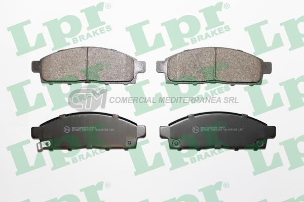 PASTILLA DE FRENO LPR MITSUBISHI L200 IV 06/  DEL.