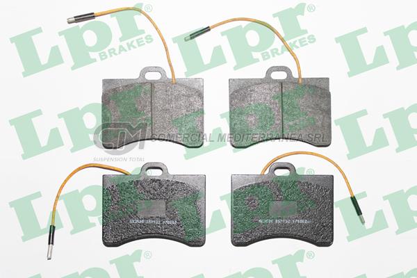 PASTILLA DE FRENO LPR CITROEN GSX 2400 79/82 DEL.