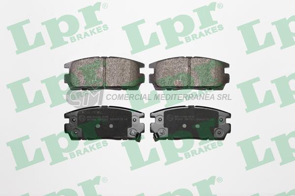 PASTILLA DE FRENO LPR DAEWOO/OPEL/CHEVROLET CAPTIVA TRAS.