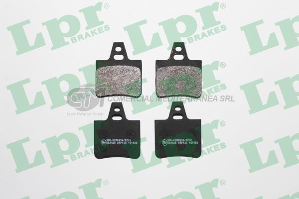 PASTILLA DE FRENO LPR PEUGEOT 406/CITROEN XANTIA 98/  TRAS.