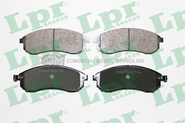 PASTILLA DE FRENO LPR MITSUBISHI L200 2.5 SPORT 04/  DEL.