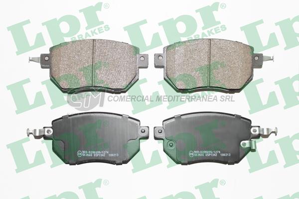 PASTILLA DE FRENO LPR NISSAN ALTIMA-MAXIMA-MURANO - INFINITI FX 03/  DEL.