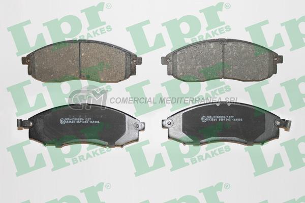 PASTILLA DE FRENO LPR NISSAN PICK UP DEL.