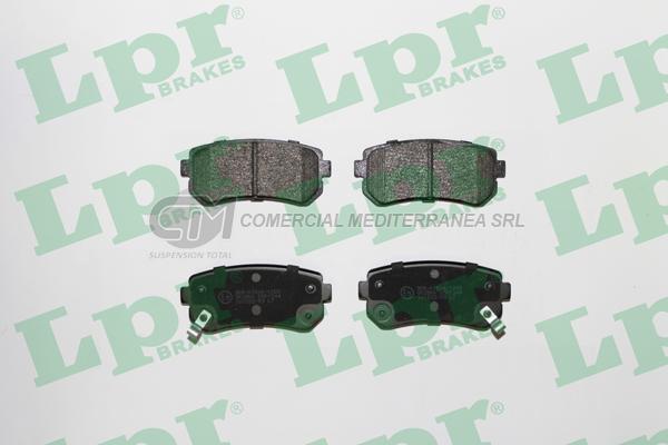 PASTILLA DE FRENO LPR KIA CEED/PICANTO/HYUNDAI TUCSON 10/.. TRAS.