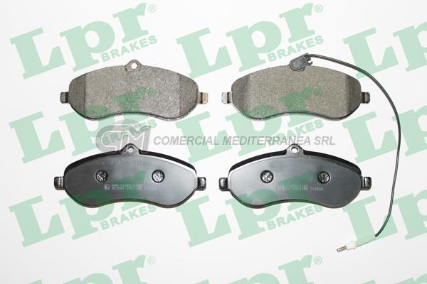 PASTILLA DE FRENO LPR JUMPY/SCUDO/EXPERT DEL.