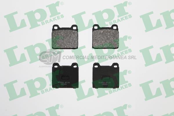 PASTILLA DE FRENO LPR VOLKSWAGEN GOL 1.6-1.8(18.5MM) 90/94 DEL.
