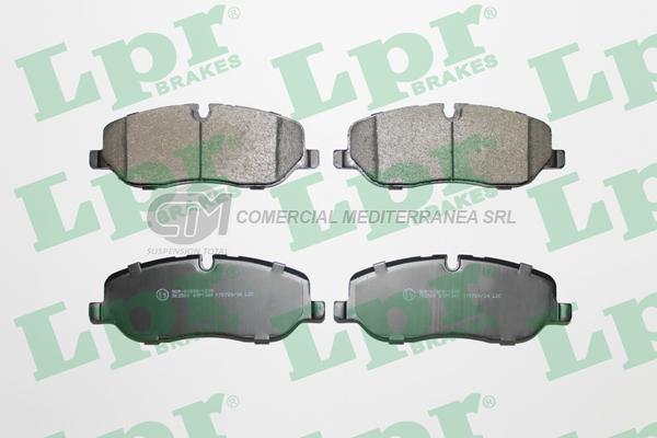 PASTILLA DE FRENO LPR LAND ROVER DISCOVERY III 04/  DEL.