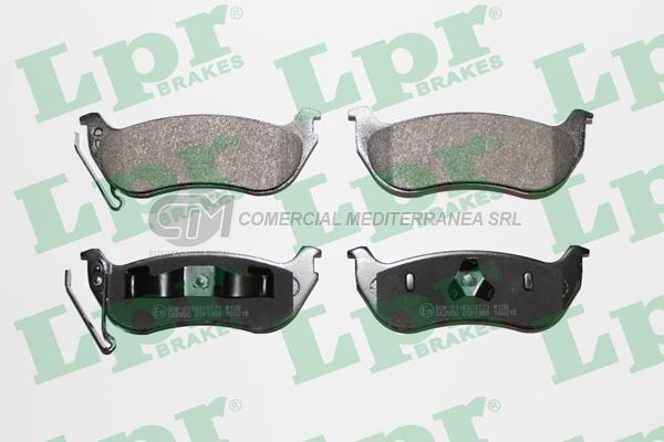 PASTILLA DE FRENO LPR JEEP G CHEROKEE-LIBERTY-WRANGLER 03/ TRAS.