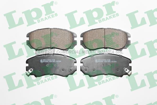 PASTILLA DE FRENO LPR KIA SOUL DEL.