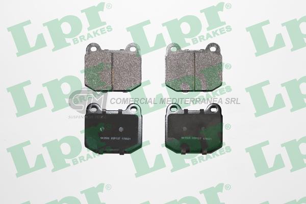 PASTILLA DE FRENO LPR ALFA GTV 6/ DODGE 1500-1800/ OPEL K 180 72/82 DEL.