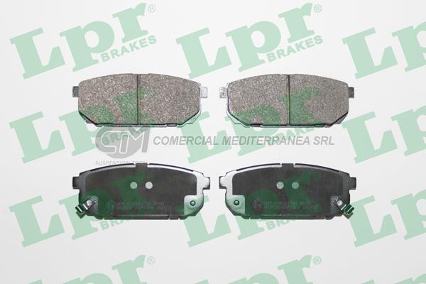 PASTILLA DE FRENO LPR KIA SORENTO 02/  TRAS.