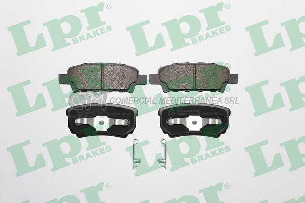 PASTILLA DE FRENO LPR DODGE CALIBER/MITSUBISHI LANCER 03/ TRAS.