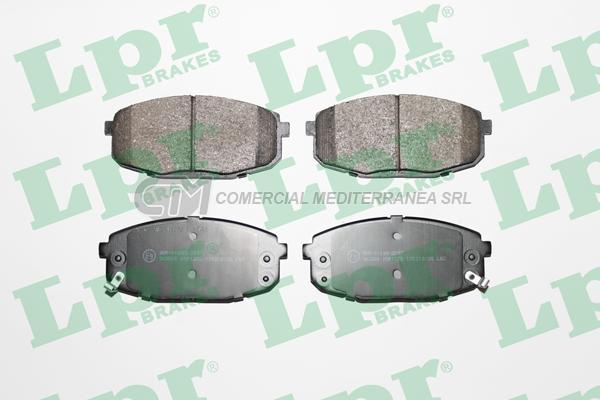 PASTILLA DE FRENO LPR HYUNDAI I30 / KIA CARENS II - CEE´D 02/  DEL.