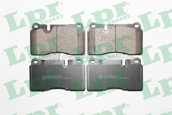 PASTILLA DE FRENO LPR VOLKWAGEN TOUAREG 2.5/3.0/3.2/3.6/4.2/5.0 1KQ 1LE DEL.