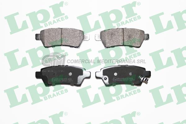 PASTILLA DE FRENO LPR NISSAN PATHFINDER 06/  TRAS.