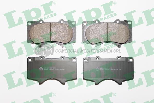 PASTILLA DE FRENO LPR TOYOTA- LAND CRUISER-PRDO 3.0 D - RUNNER DEL.