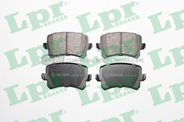 PASTILLA DE FRENO LPR VOLKSWAGEN TIGUAN- PASSAT TRAS.