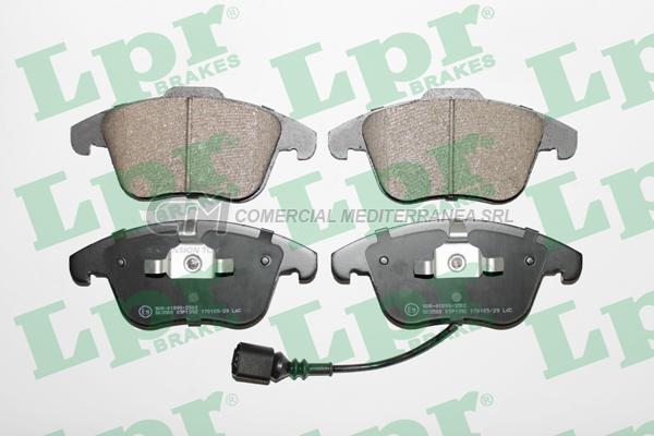 PASTILLA DE FRENO LPR VOLKSWAGEN TIGUAN 08/.. DEL.