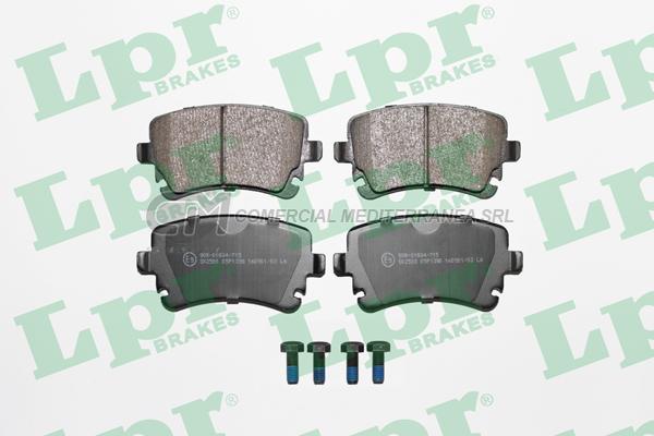 PASTILLA DE FRENO LPR AUDI A4/A6 AVANT/A8 TRAS.