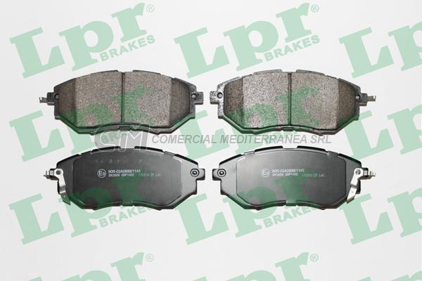 PASTILLA DE FRENO LPR SUBARU LEGACY/OUTBACK/TRIBECA DEL.