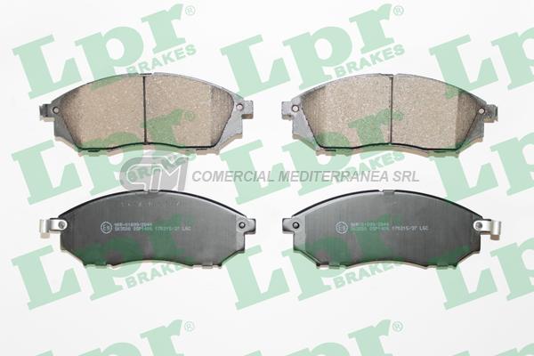 PASTILLA DE FRENO LPR NISSAN-RENAULT MURA/NAVA/PATHF/KOLEOS DEL.