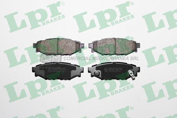 PASTILLA DE FRENO LPR TOYOTA 86 COUPE 12/.. SUBARU FORESTER - LEGACY TRAS.