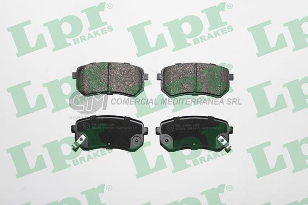 PASTILLA DE FRENO LPR HYUNDAI / KIA ATOS II - I 10 TRAS.