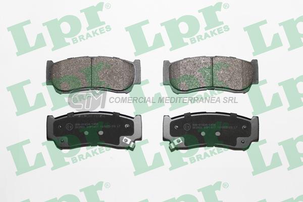 PASTILLA DE FRENO LPR HYUNDAI SANTA FE  TRAS.