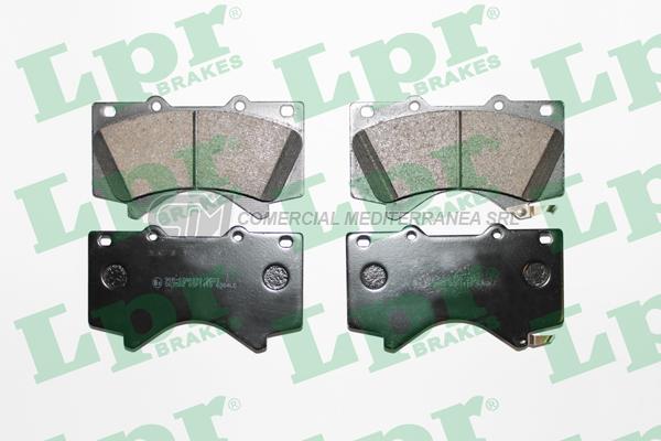 PASTILLA DE FRENO LPR TOYOTA LAND CRUISER  DEL.