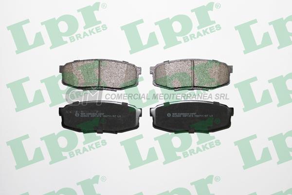 PASTILLA DE FRENO LPR TOYOTA LAND CRUISER  TRAS.