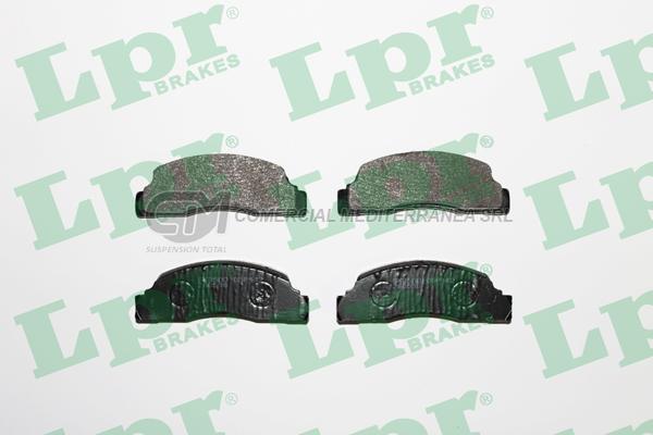 PASTILLA DE FRENO LPR FORD FIESTA (MOD. VIEJO) 76/83 DEL.